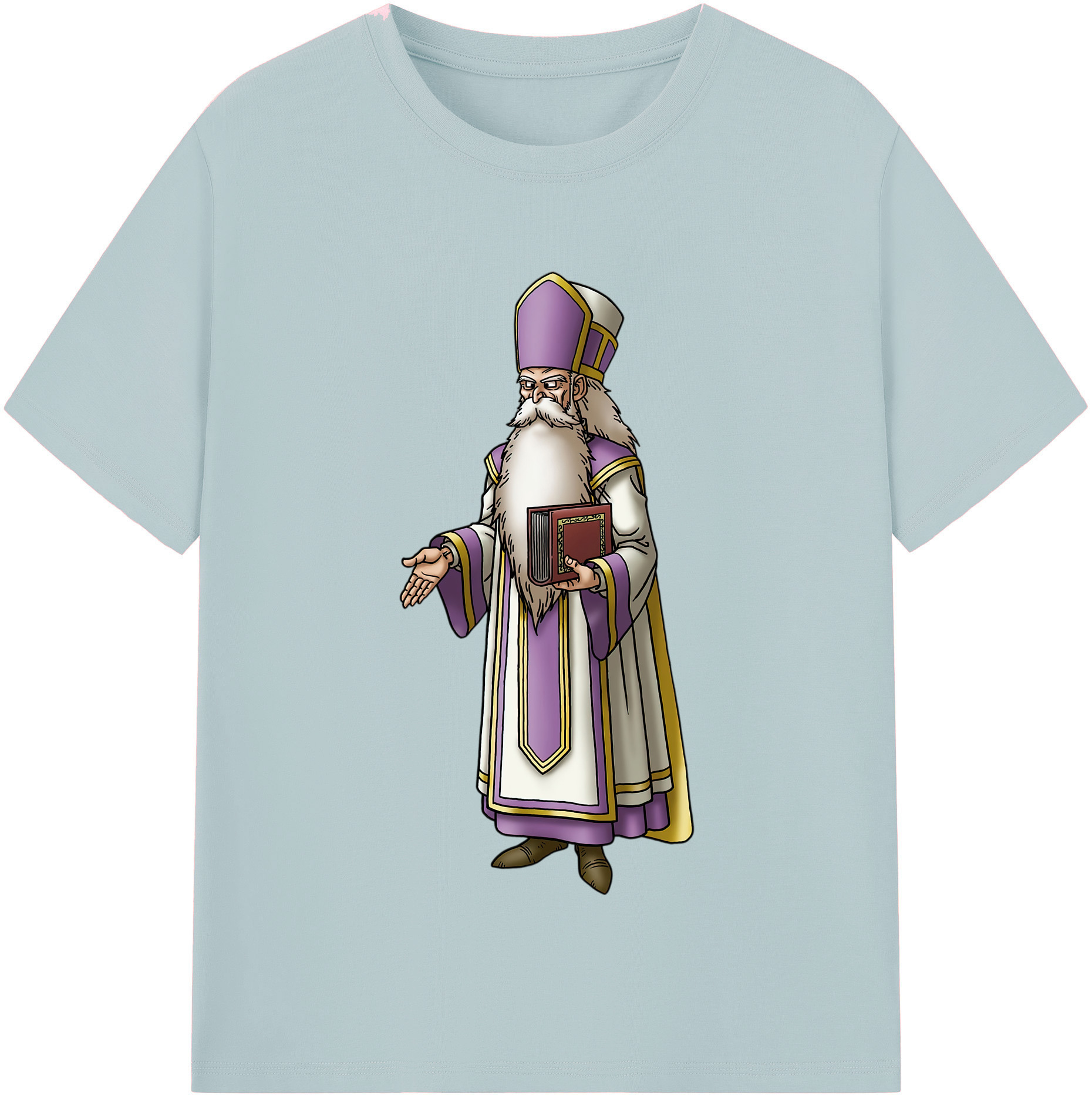 （画像用） ドラゴンクエスト Doragon Kuesuto Dragon Quest 綿100％半袖Tシャツ（フロントプリント）